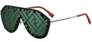 fendi ff m 0039|Fendi Fabulous FF M0039/G/S Black/Green 99/1/145 Men .